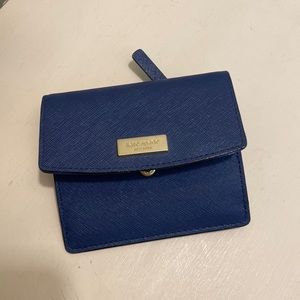 Kate Spade Royal Blue Card Wallet